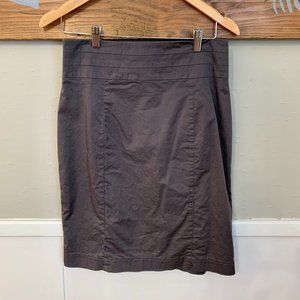 H&M High Waisted Gray Pencil Skirt Size 10